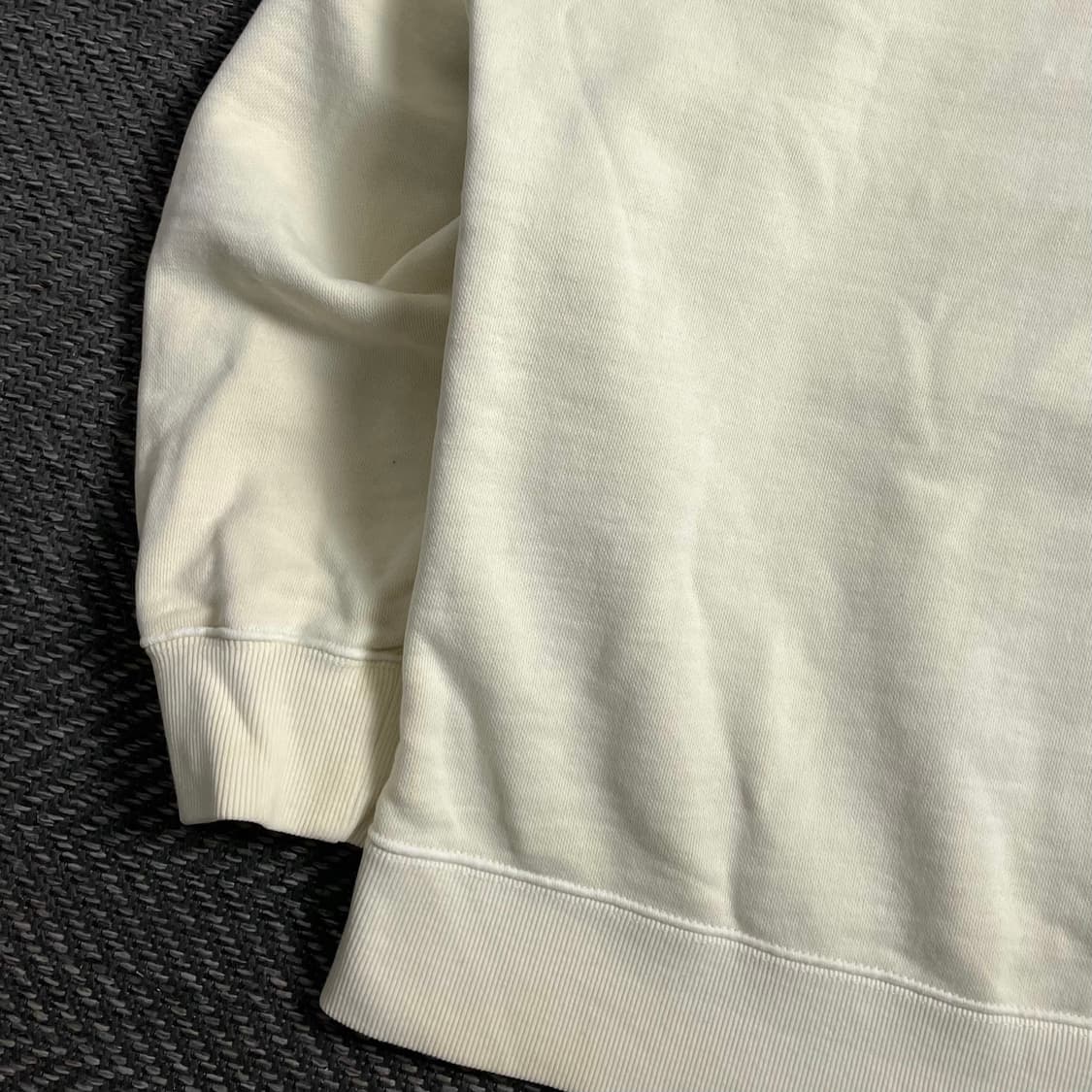 커버낫 C로고 박시핏 크림 맨투맨 y 4484 상품이미지4