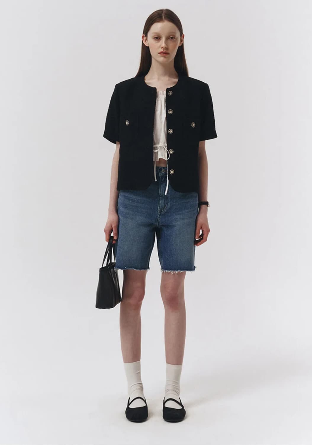 던스트 트위드 자켓 상품이미지3