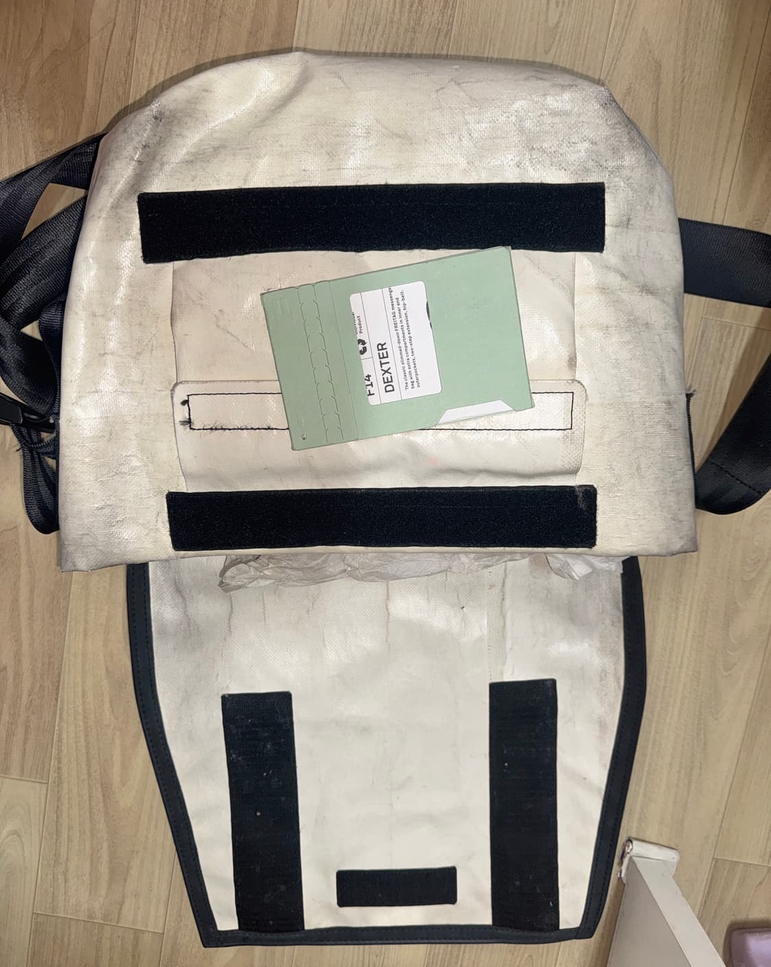FREITAG 프라이탁 덱스터 메신저백 F14 Dexter 아이보리크림 상품이미지6