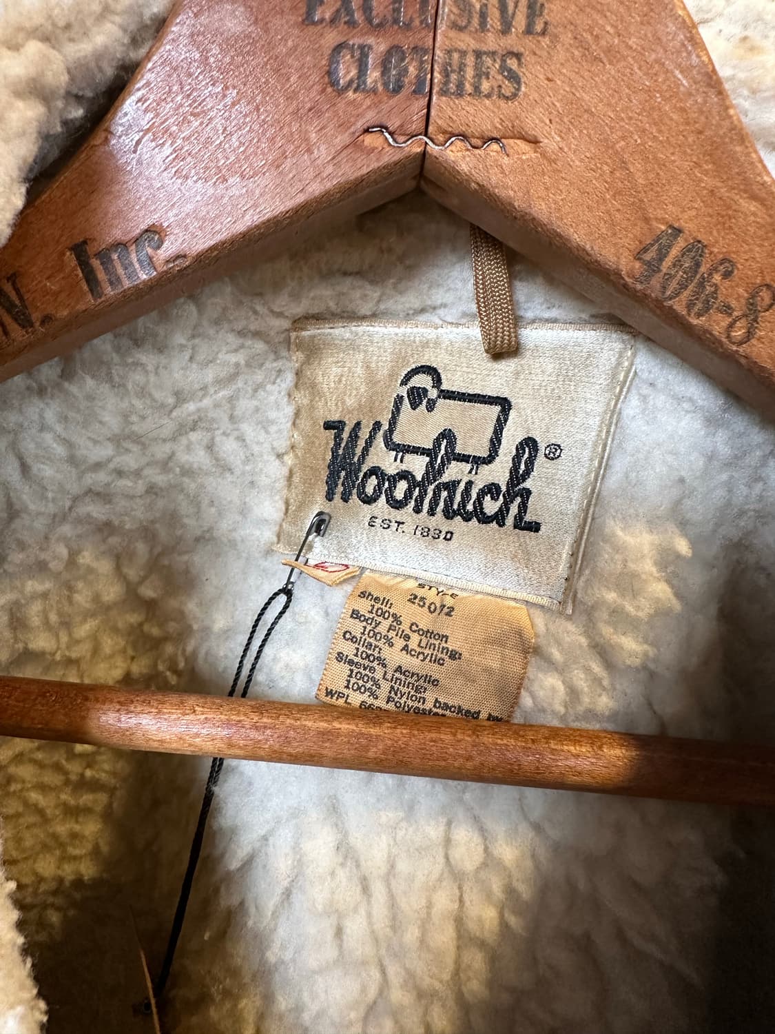 80s 울리치 쉐르파 워크 자켓 상품이미지10