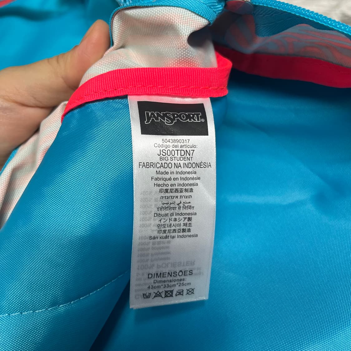 잔스포츠 빅스튜던트 백팩 가방 상품이미지2