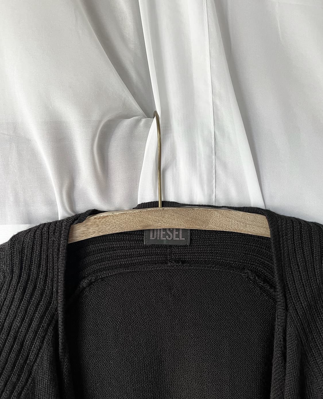 DIESEL draoed longline cardigan 상품이미지6