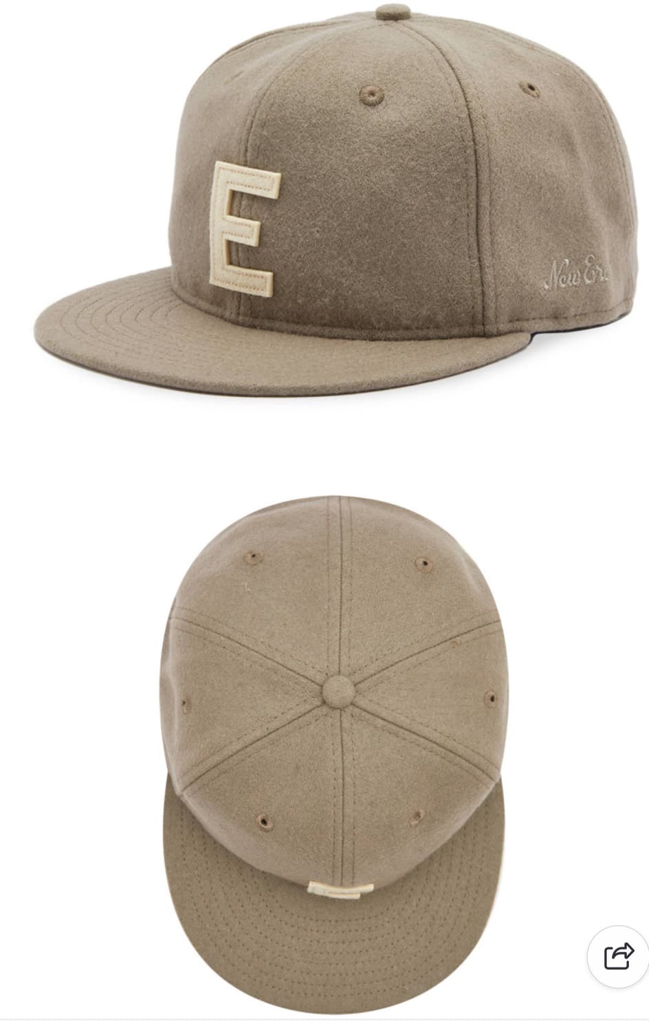 피어오브갓 에센셜 뉴에라 울혼방 모자 상품이미지1