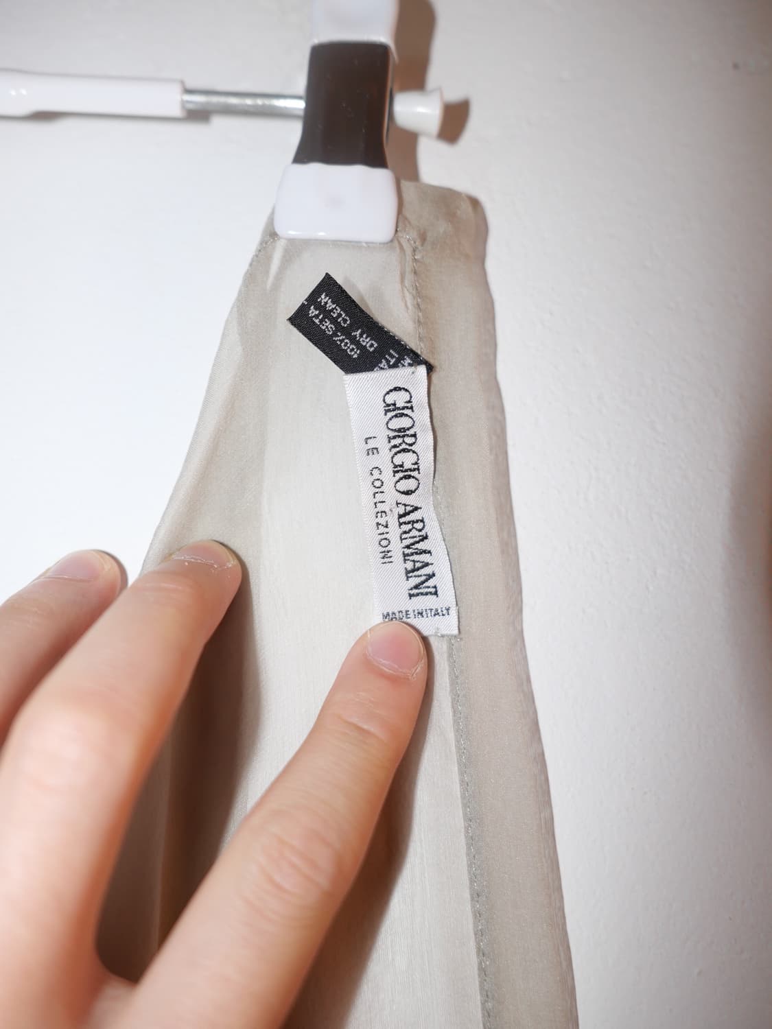 Giorgio Armani 1990s silk scarf 상품이미지3