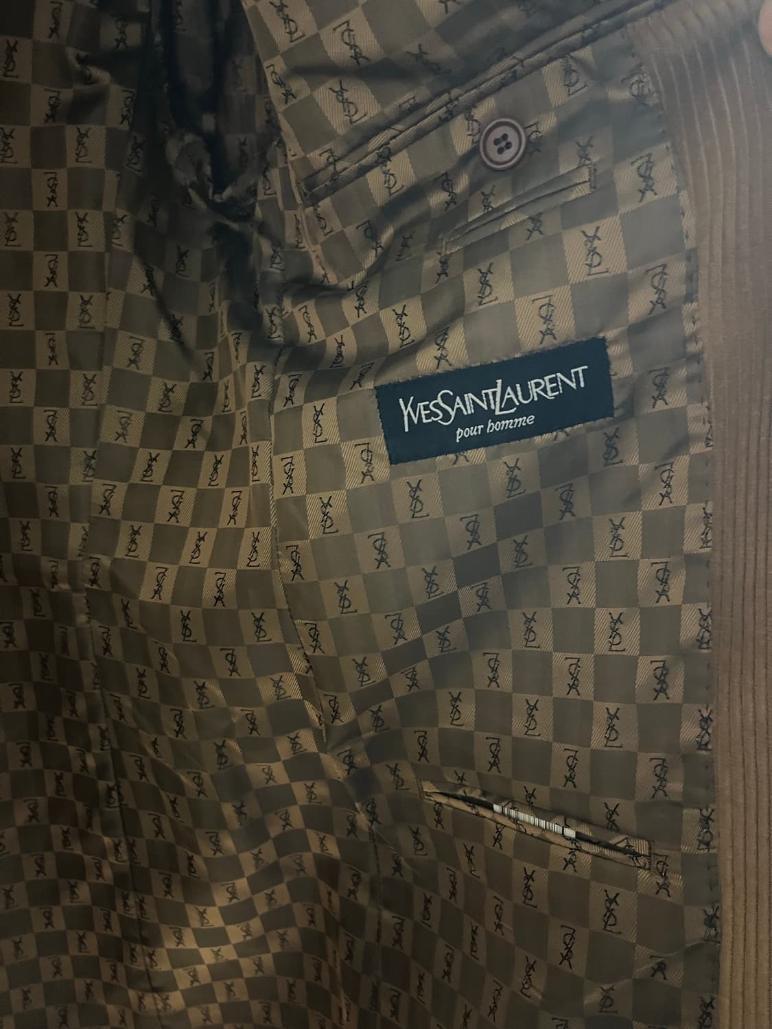 입생로랑 코듀로이 블레이저 상품이미지6