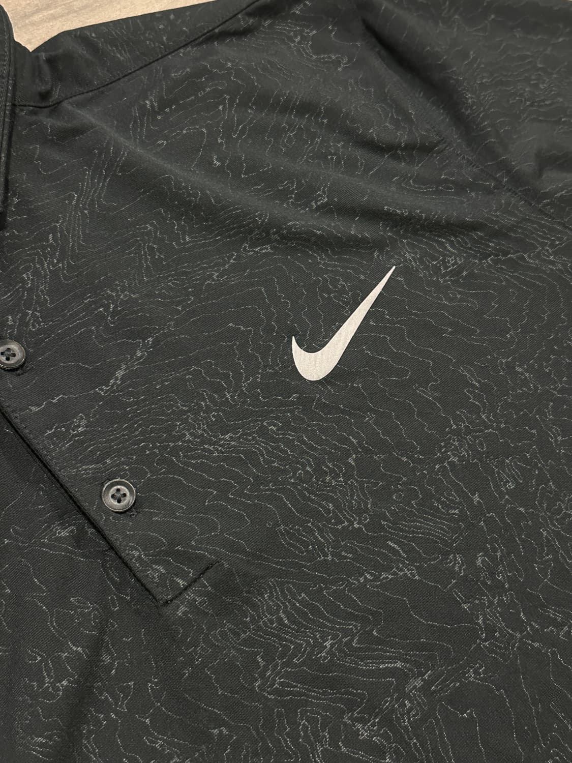 나이키 골프 드라이핏 블랙 카라티 폴로티 XL 상품이미지2