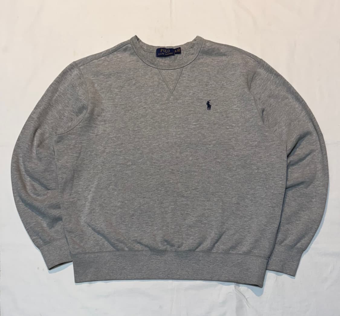 폴로 랄프로렌 맨투맨 스웻셔츠 그레이 상품이미지1