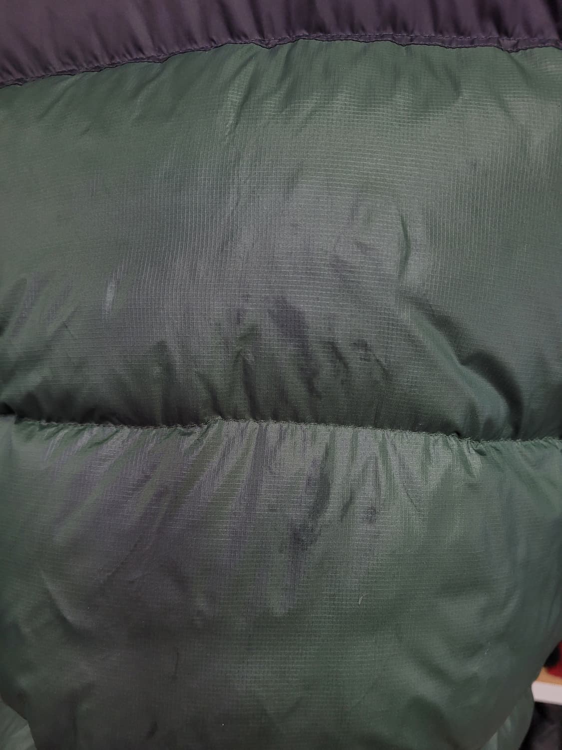 노스페이스 700 눕시 패딩 그린/블랙 상품이미지9