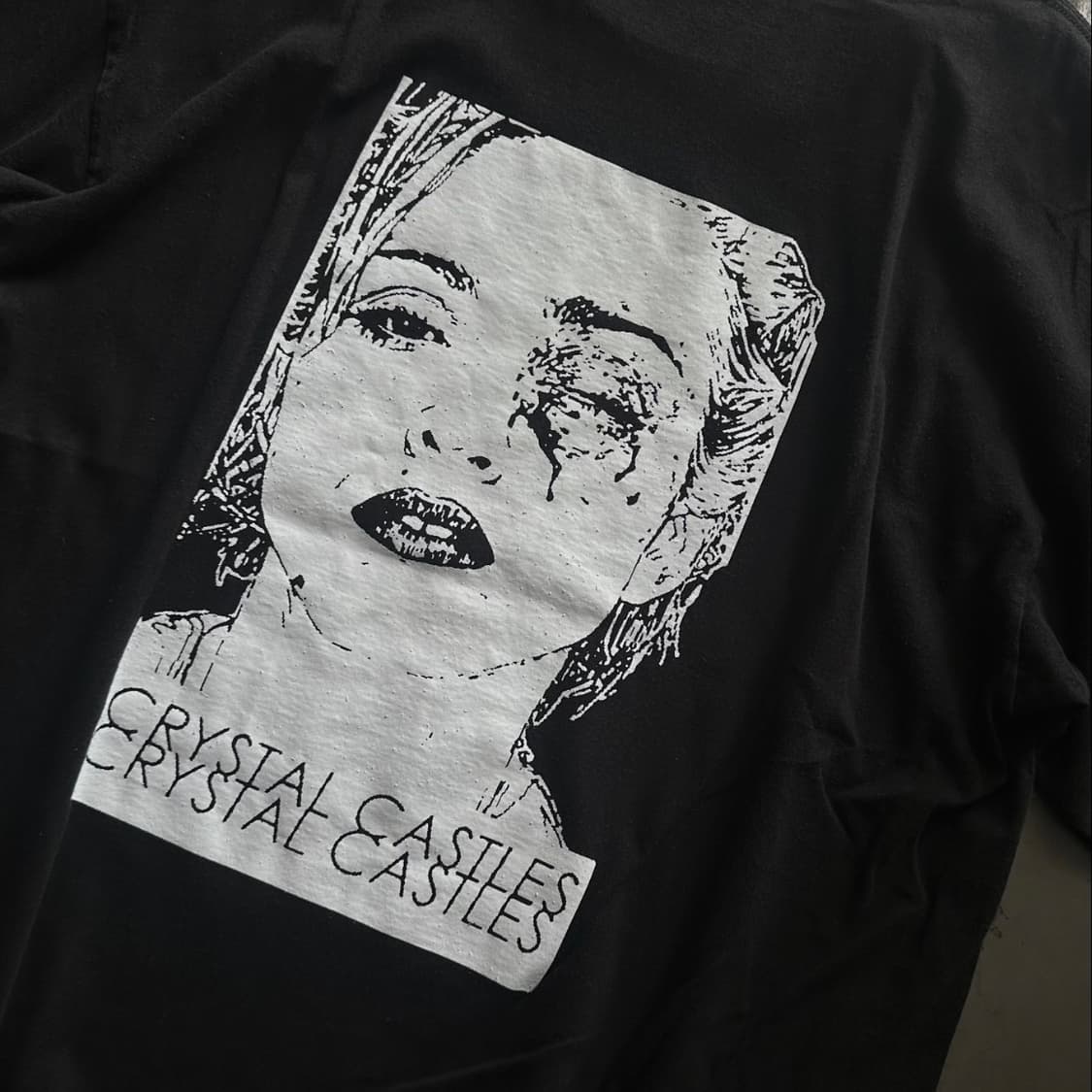 빈티지 00s Crystal Castles 티셔츠 상품이미지4