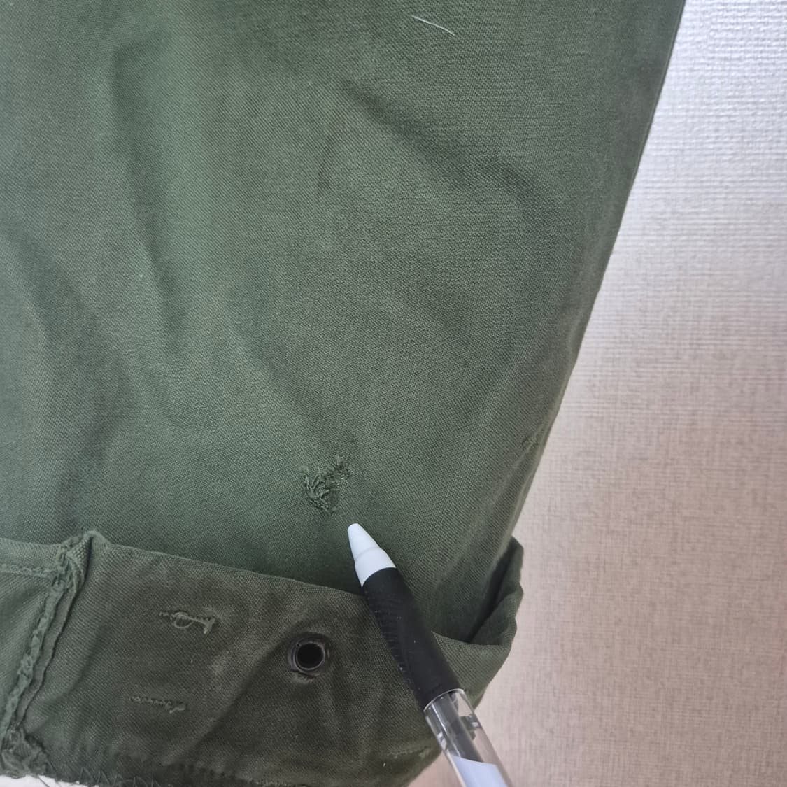 70s 스웨덴군 더블니 카고팬츠 상품이미지3