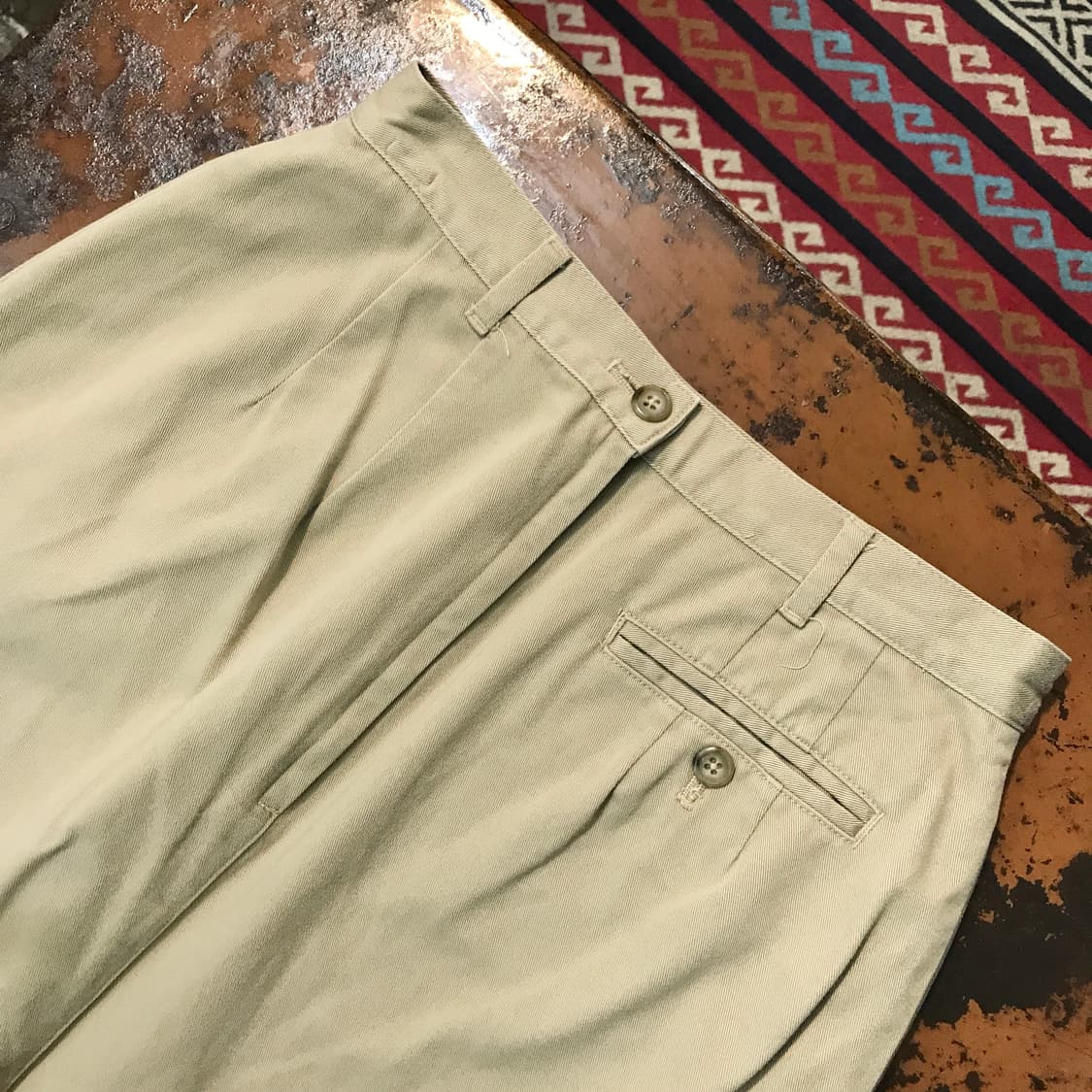 제이프레스 베이지 코튼 롱 스커트 허리 25 사이즈 상품이미지3