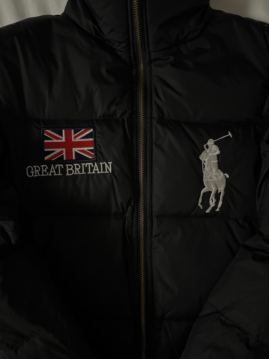 폴로 빅포니 브리튼 패딩 블랙 상품이미지3