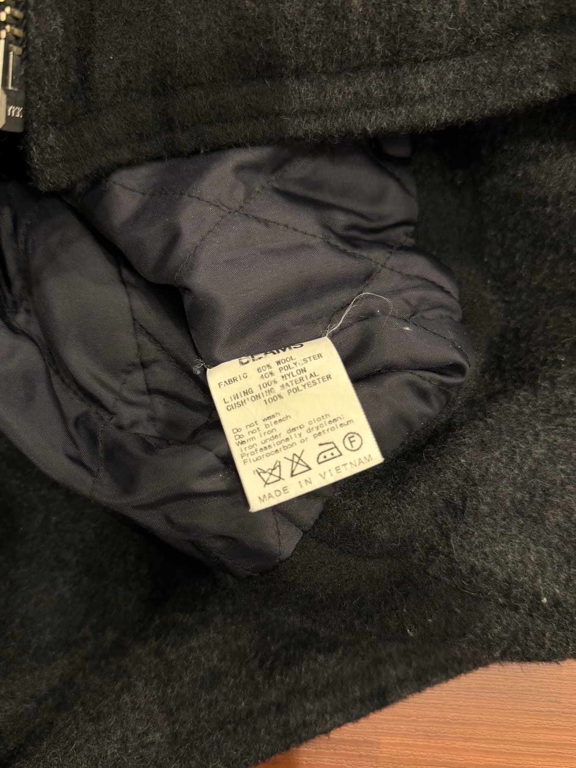 Beams 빔즈 체크 울 라이더 자켓 상품이미지10