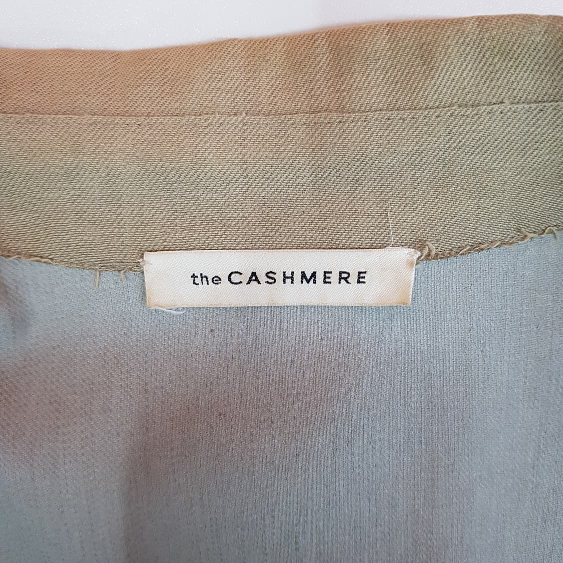 한섬 더캐시미어 벨티드 롱코트 82-94-160사이즈 상품이미지7