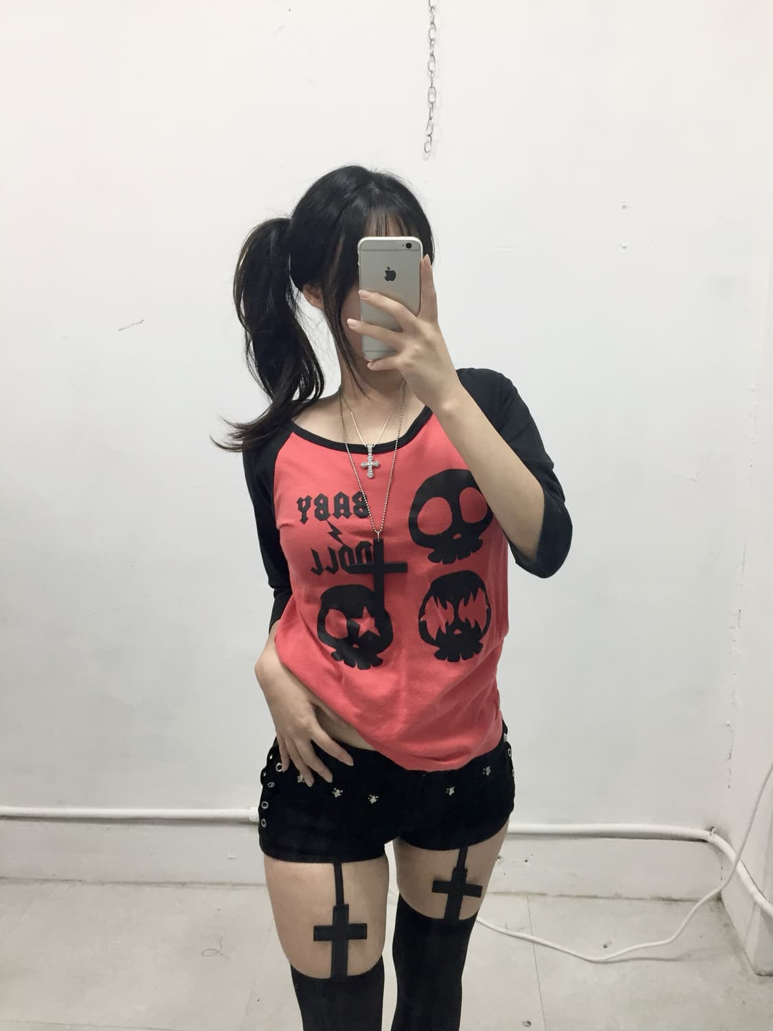 [BABY DOLL] 베이비돌 스컬 펑크 롱슬리브 상품이미지2