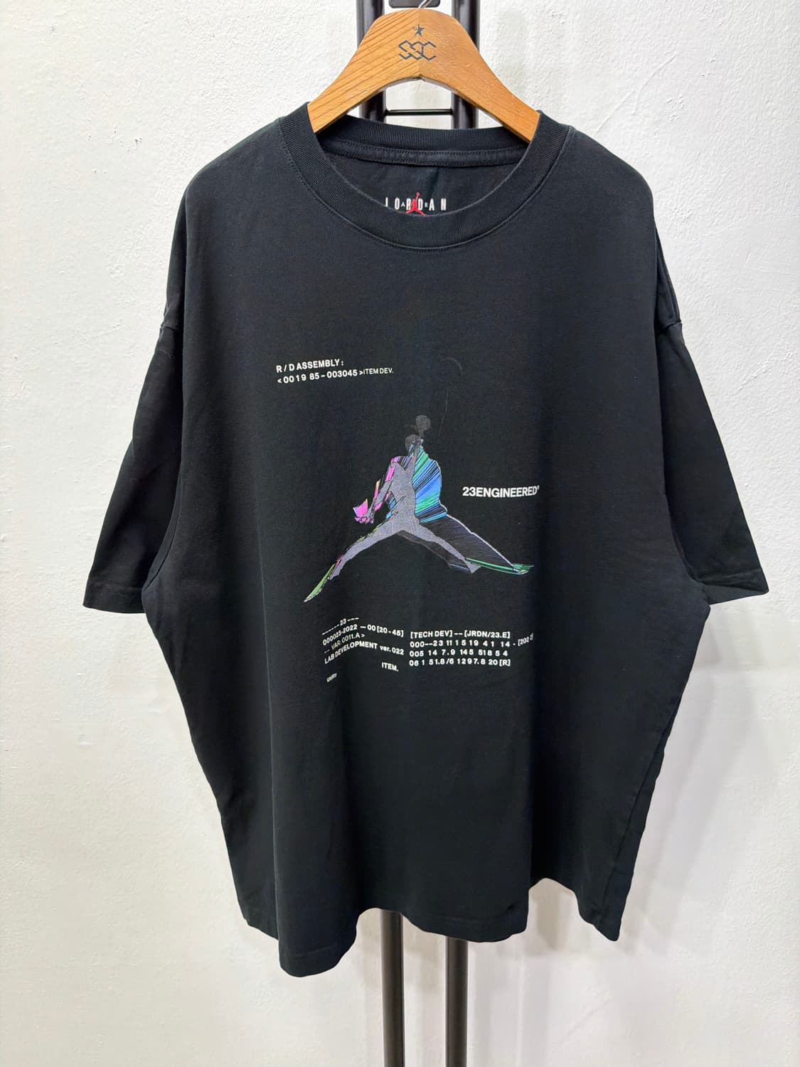 정품) 나이키 조던 23 ENGINEERED 오버핏 반팔티 XL 상품이미지1