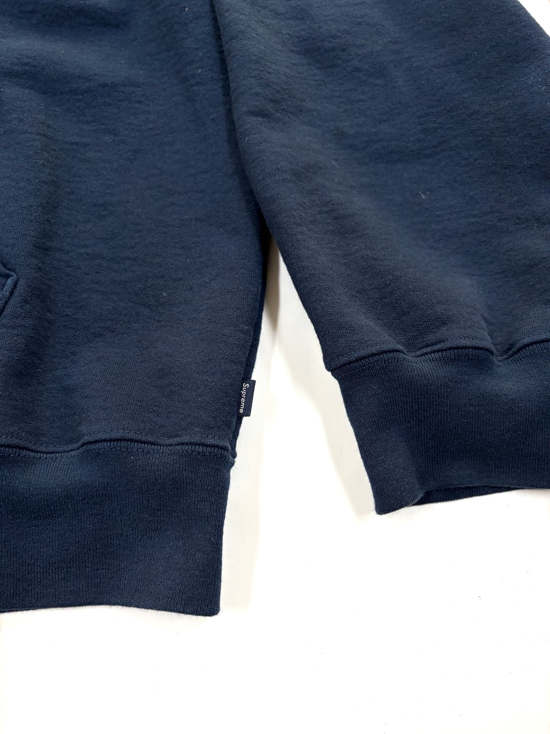 슈프림 S 로고 후드집업 네이비 24FW 상품이미지4