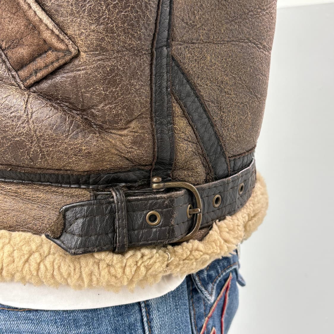 빈티지 무스탕 자켓  상품이미지5