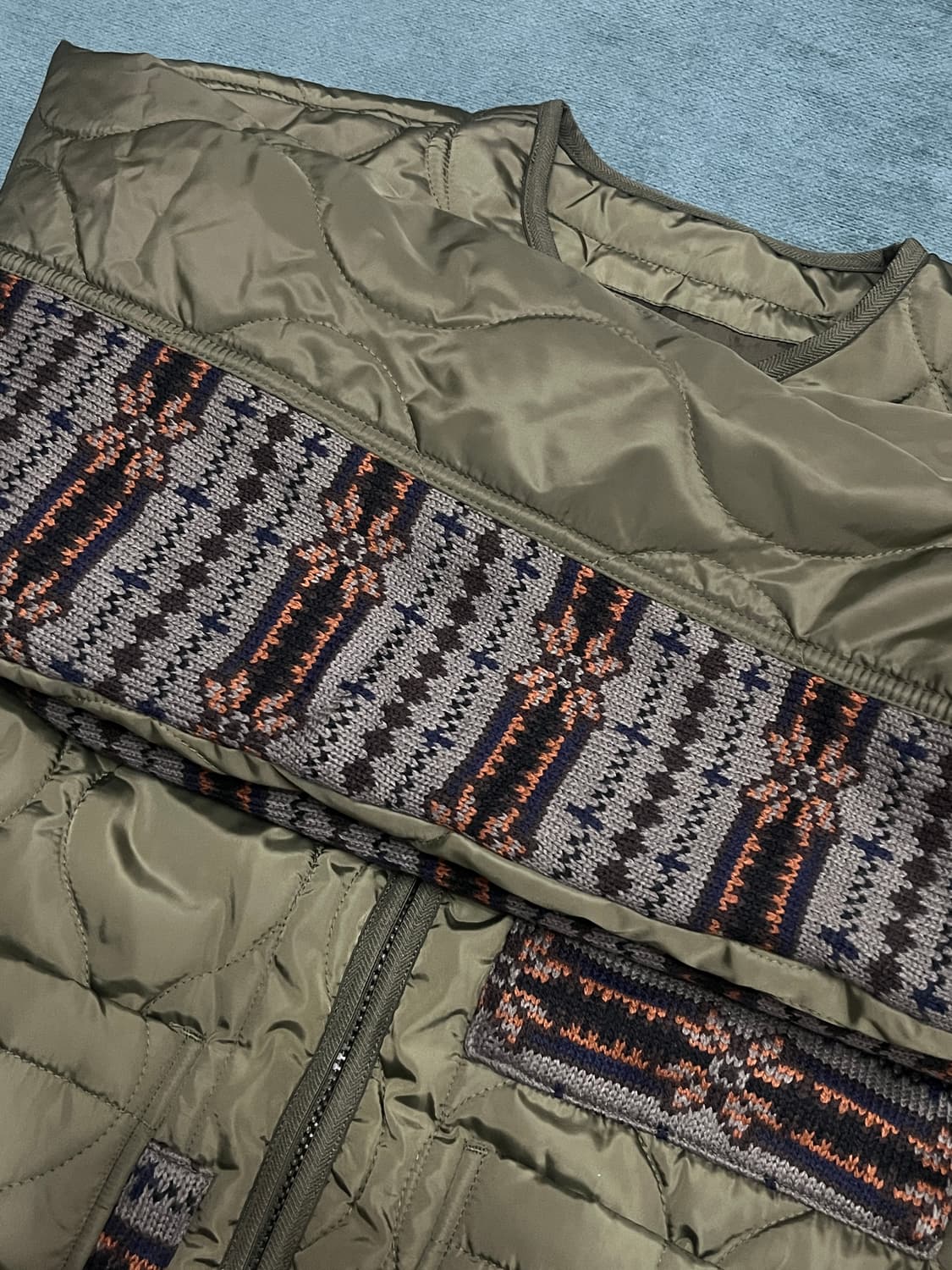 피지컬디파트먼트 퀼팅 자켓 S사이즈 상품이미지7