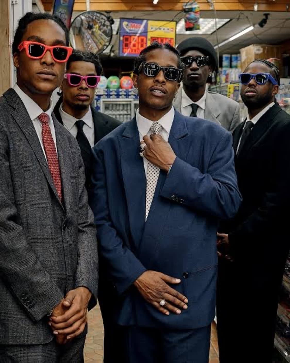 제니 착용rayban x asap rocky 웨이페어러 푸퍼 47 상품이미지2