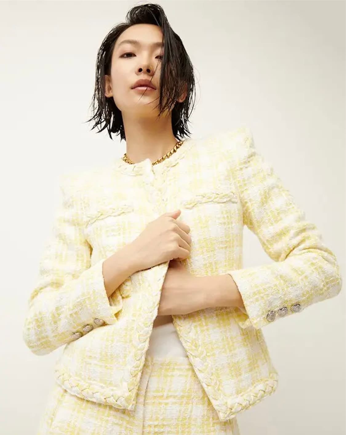 베로니카 비어드 트위드 자켓 상품이미지2