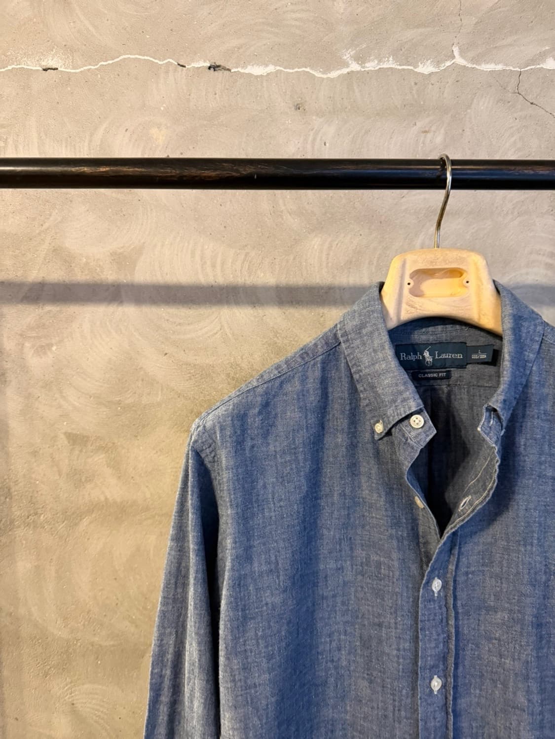 폴로 랄프로렌 샴브레이 셔츠 100 상품이미지6