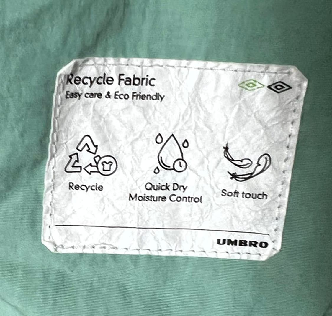 엄브로 남자 반팔티 클래식 아노락 바람막이 민트 반집업 L 105-110 상품이미지3