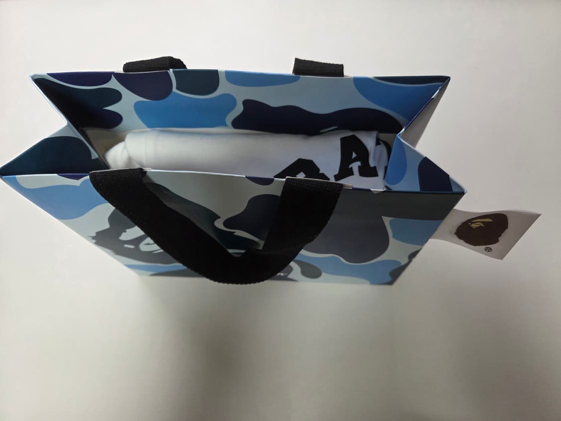 베이프 컬러지 티셔츠 화이트 S(미착용 새상품) 상품이미지1