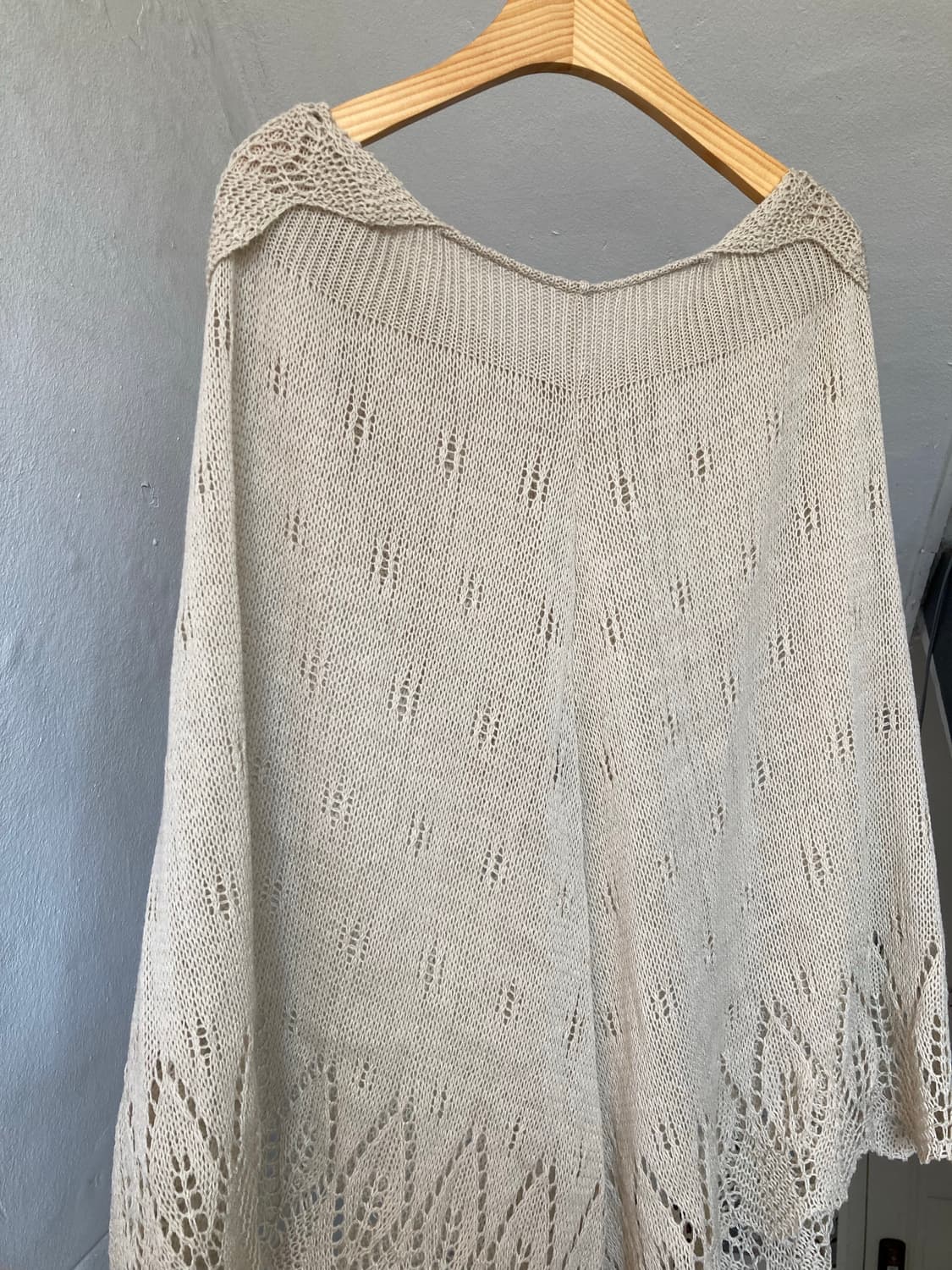 에스닉 판초 후디 케이프 상품이미지2