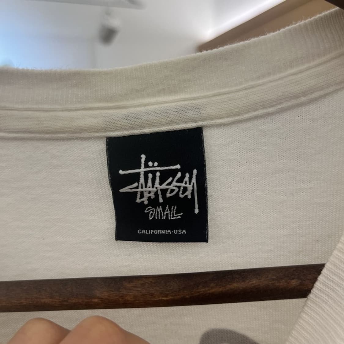 스투시 빈티지 스트릿 펑크 월드투어 프린팅 반팔티 S C10772 상품이미지5