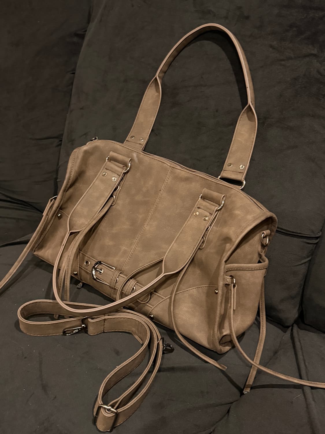 브라운 토트백 상품이미지1