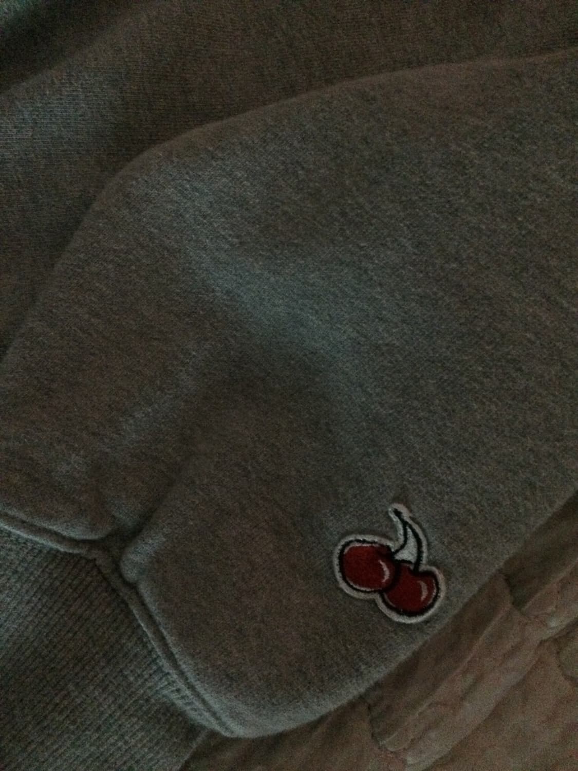 키르시 회색 맨투맨 상품이미지2