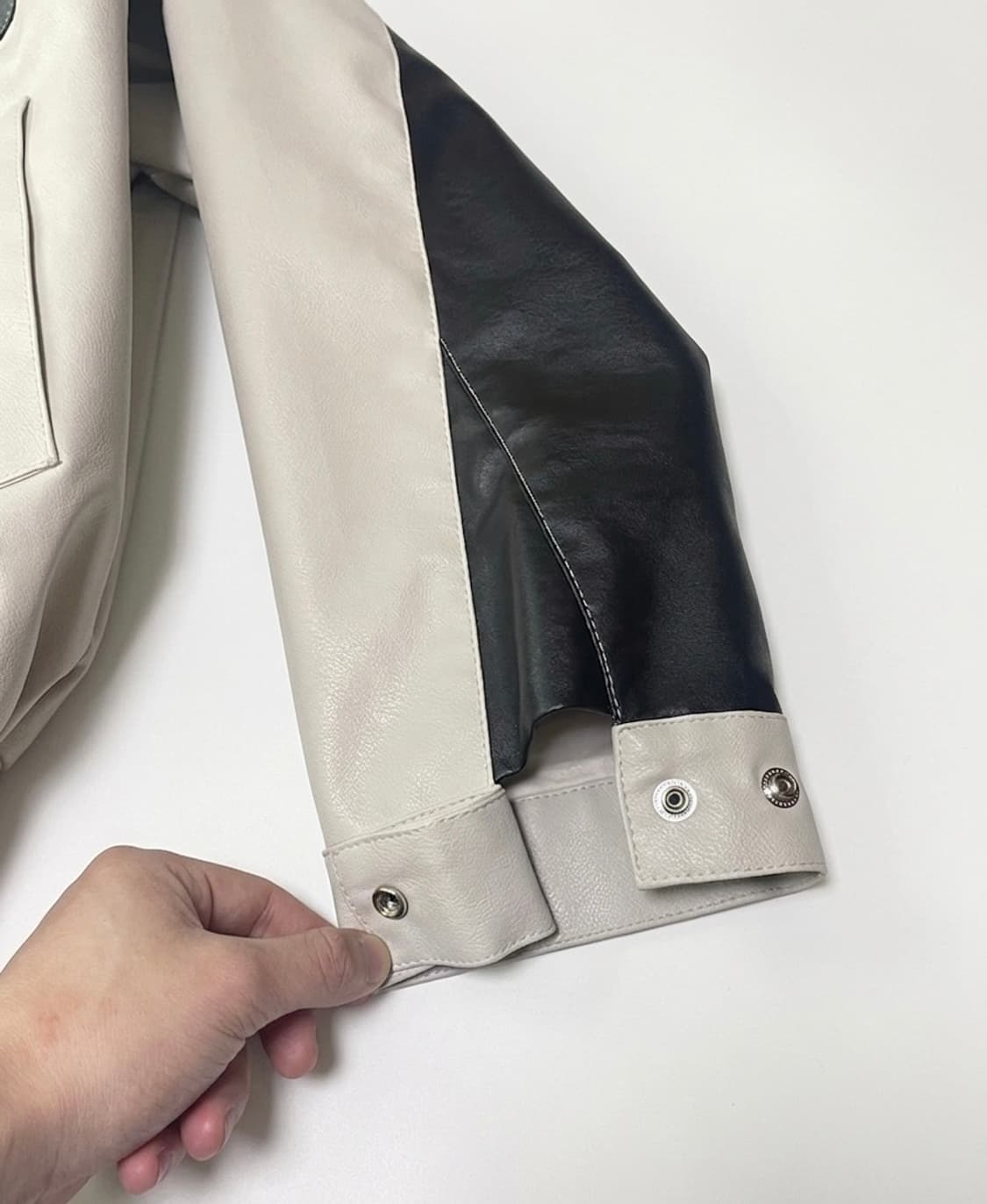 이지노이지 레이서 레더 자켓 (1) 상품이미지6