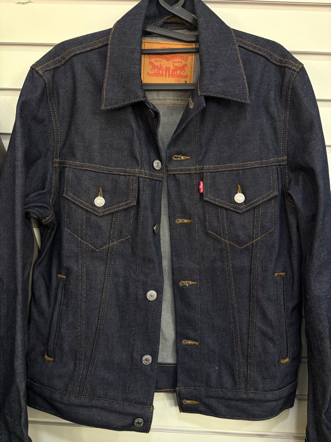 리바이스 중청 청자켓 s 상품이미지1