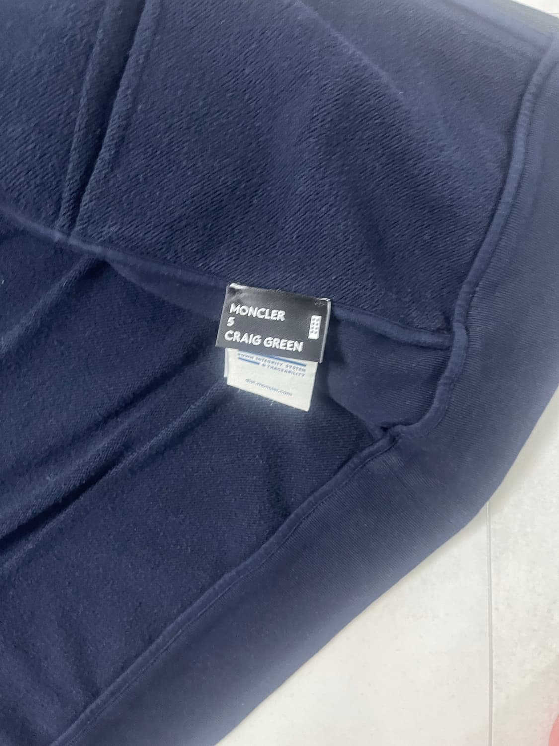 몽클레어 지니어스 후드 네이비 상품이미지3