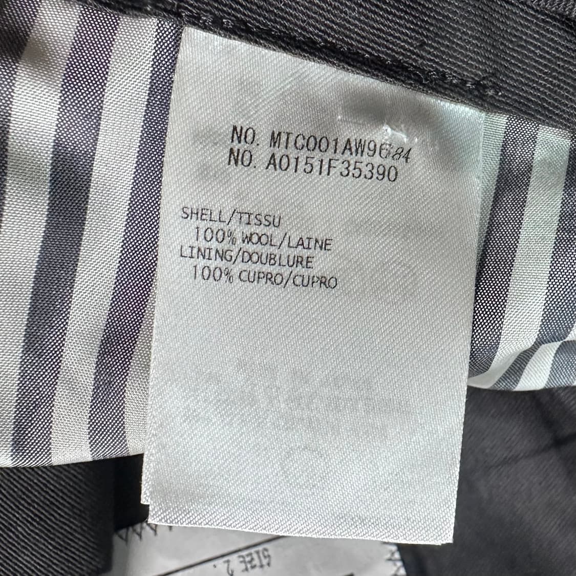  톰브라운 사선 그레이 슬랙스   상품이미지10