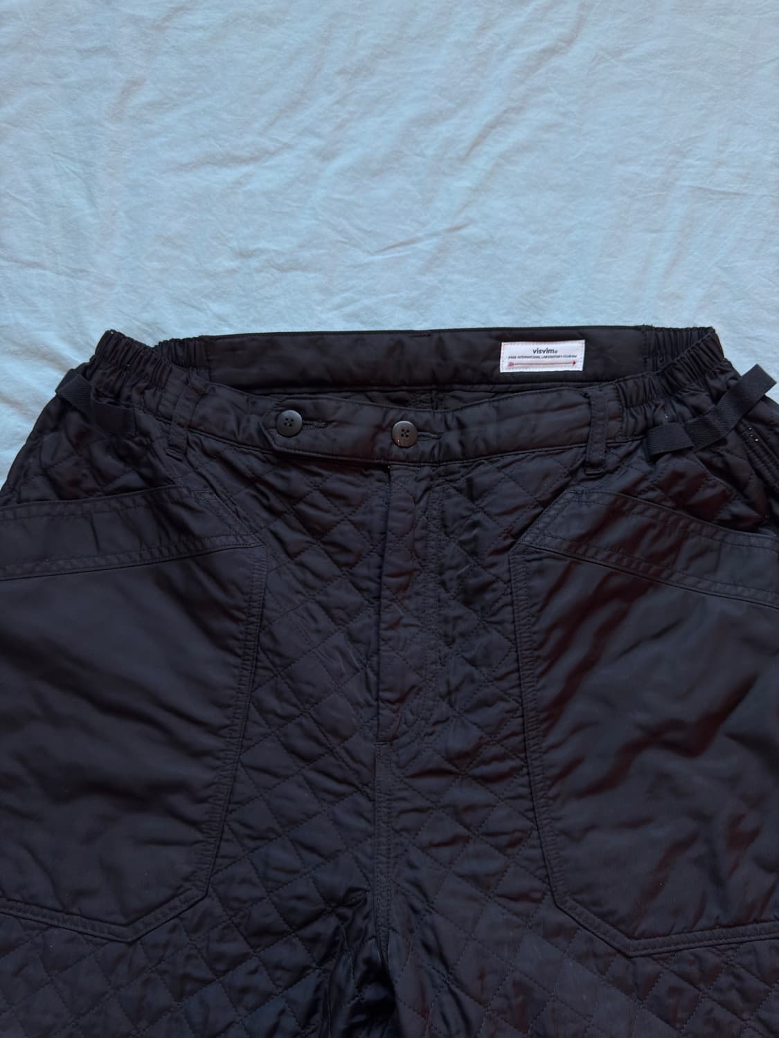 비즈빔 23AW 칼라한 팬츠 블랙 상품이미지4