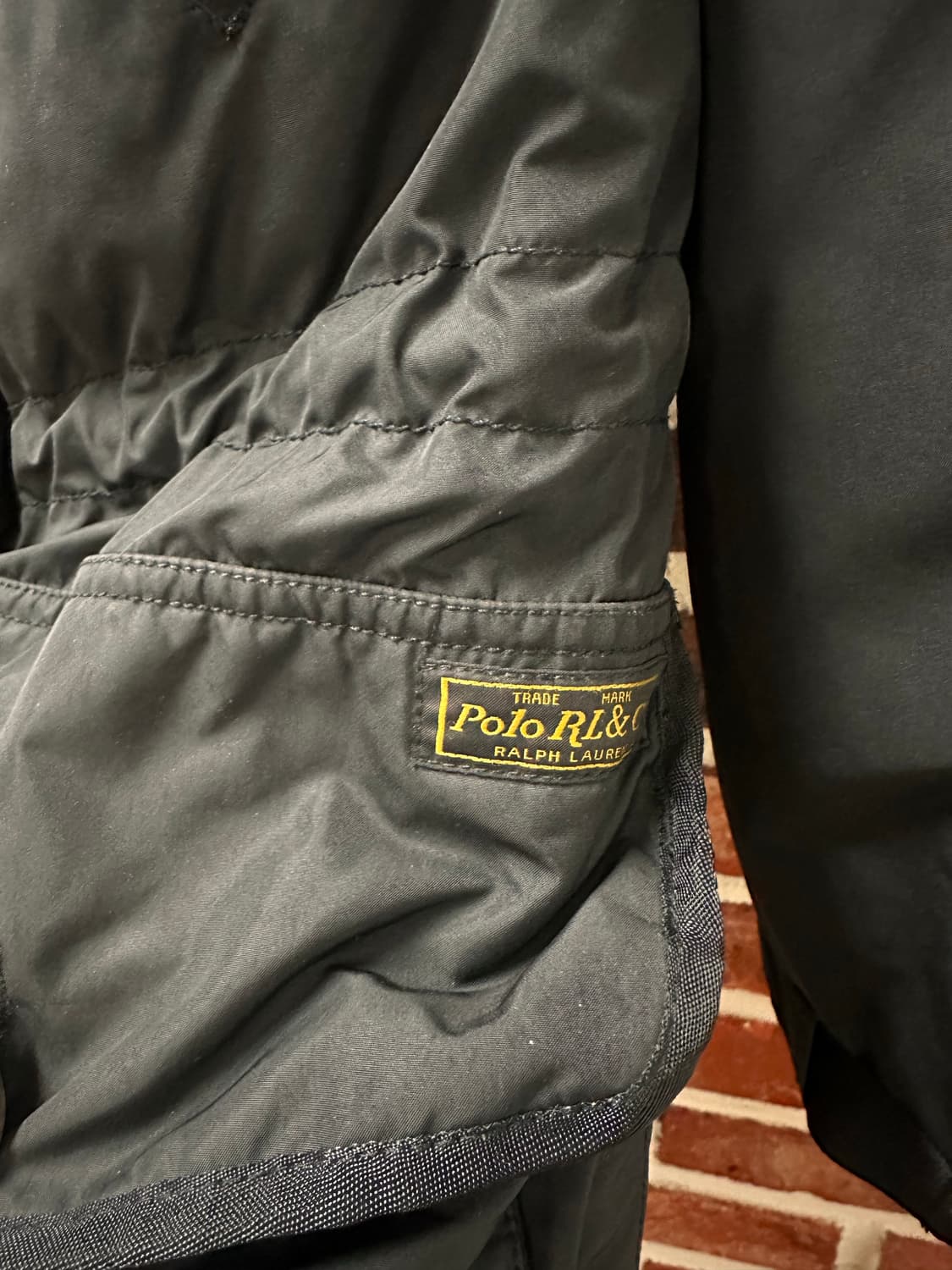 (S)폴로랄프로렌 밀리터리 다운 콜드 파카 네이비 상품이미지5