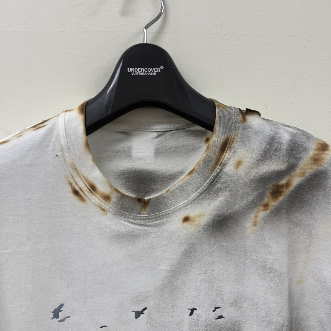 빈티지 디스트로이드 그릴드워싱 티셔츠  상품이미지4