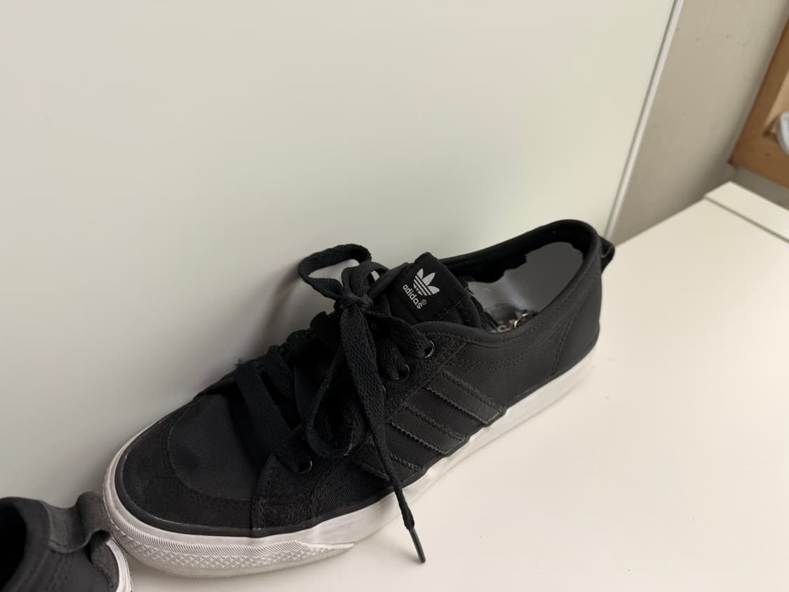 아디다스 슈퍼코트 니짜 로우 블랙스니커즈 255mm(남여공용) 상품이미지8
