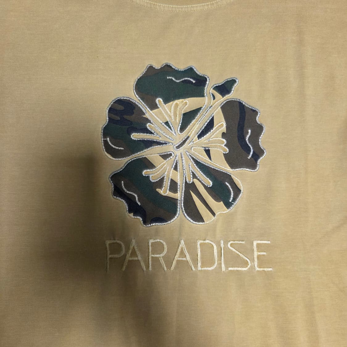 Paradise Japan 자수 반팔 티셔츠 L(100) 상품이미지2