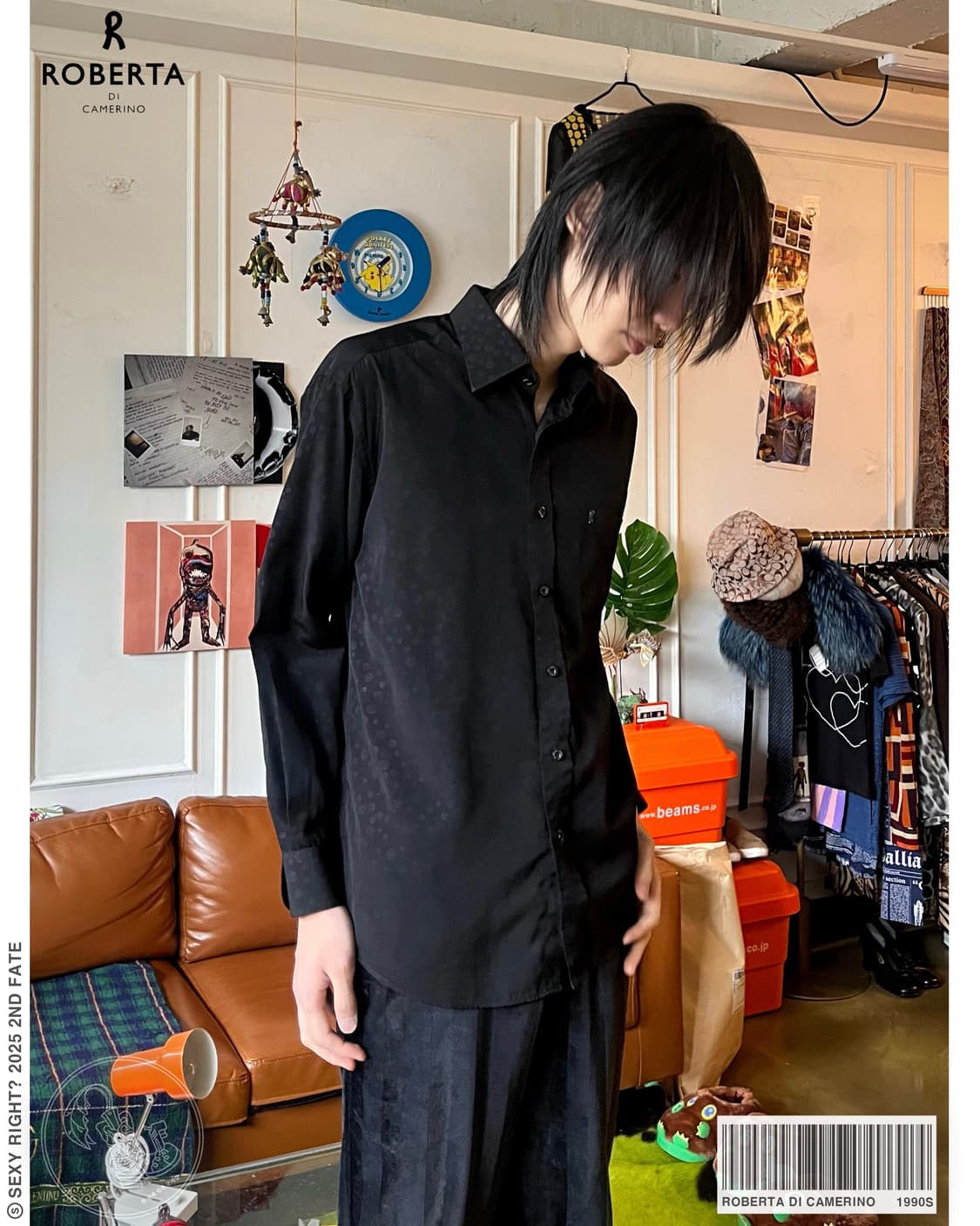 1990s Roberta di Camerino Dot shirt 상품이미지1