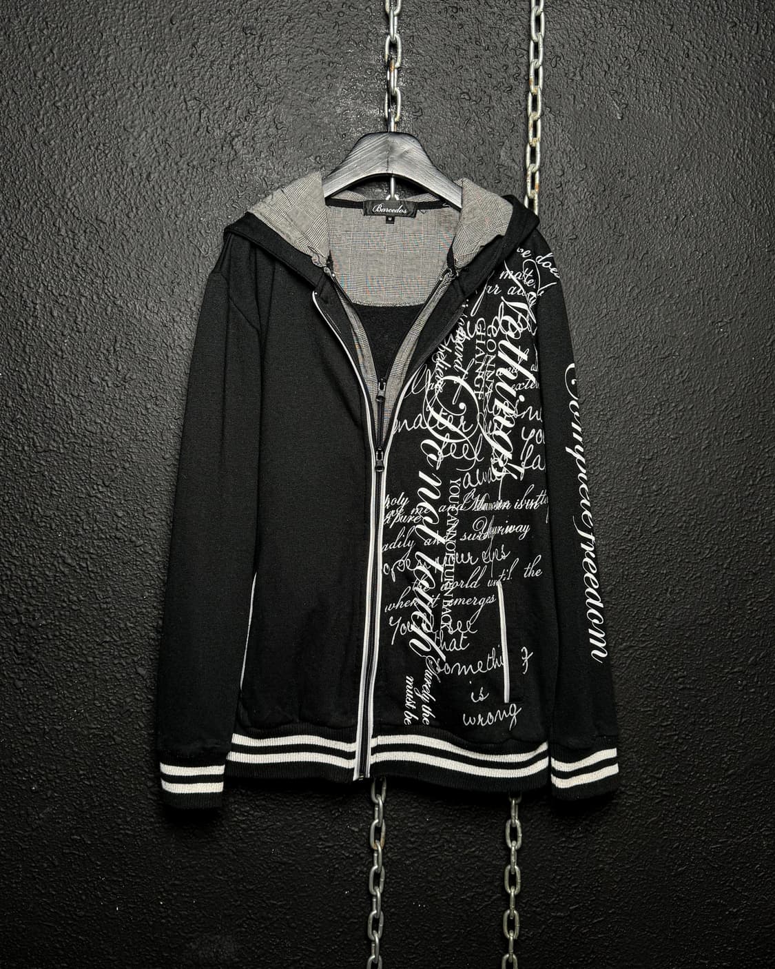 Barcedos – Layered Zip-up Hoodie 상품이미지1