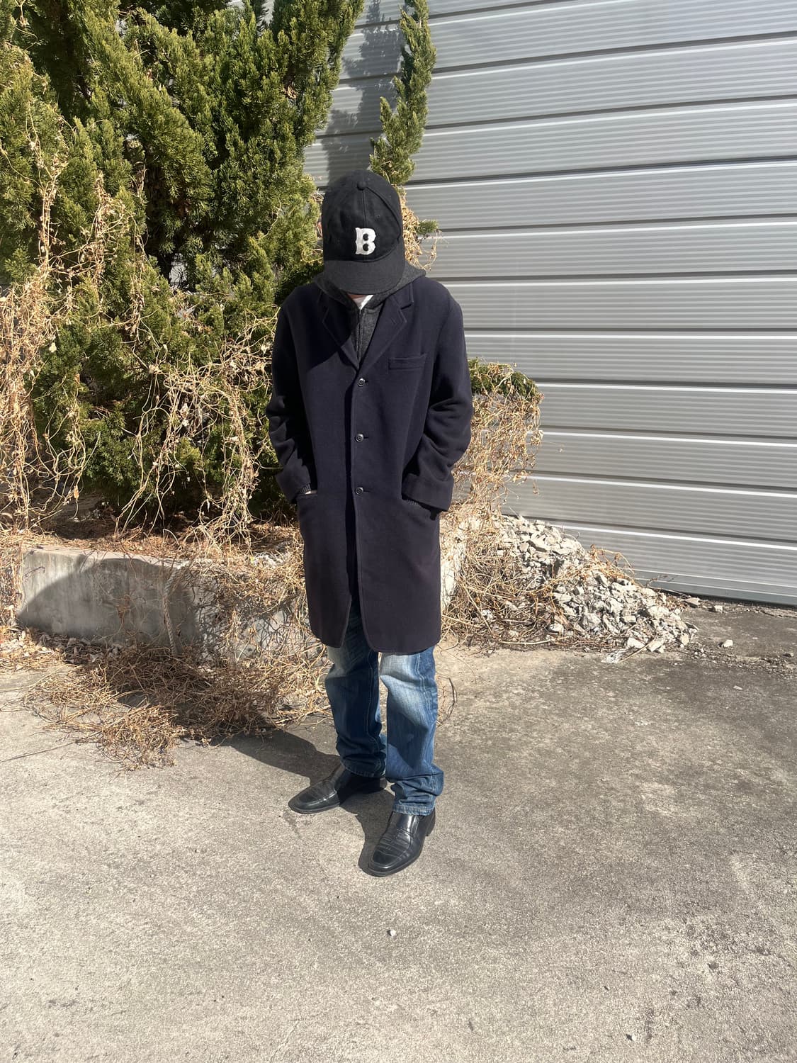 90s Y's for man by Yoji Yamamoto 싱글 코트 상품이미지1