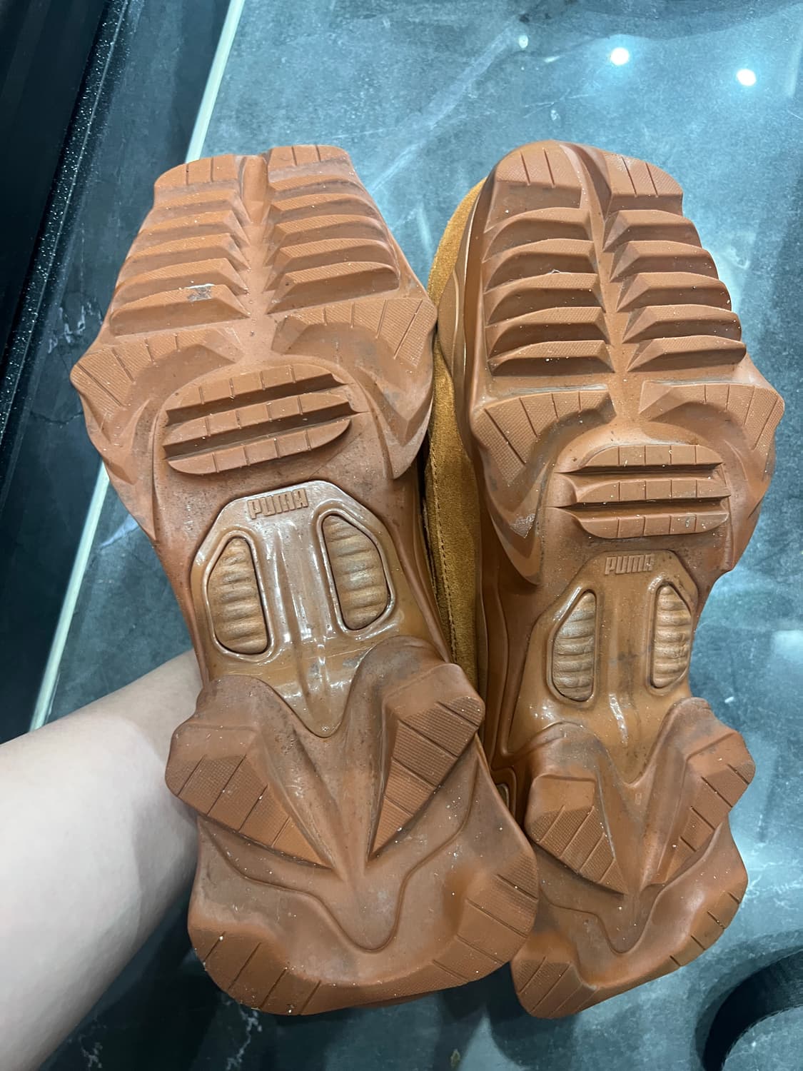 Puma& palomo spain 스웨이드  로퍼 티크 상품이미지3