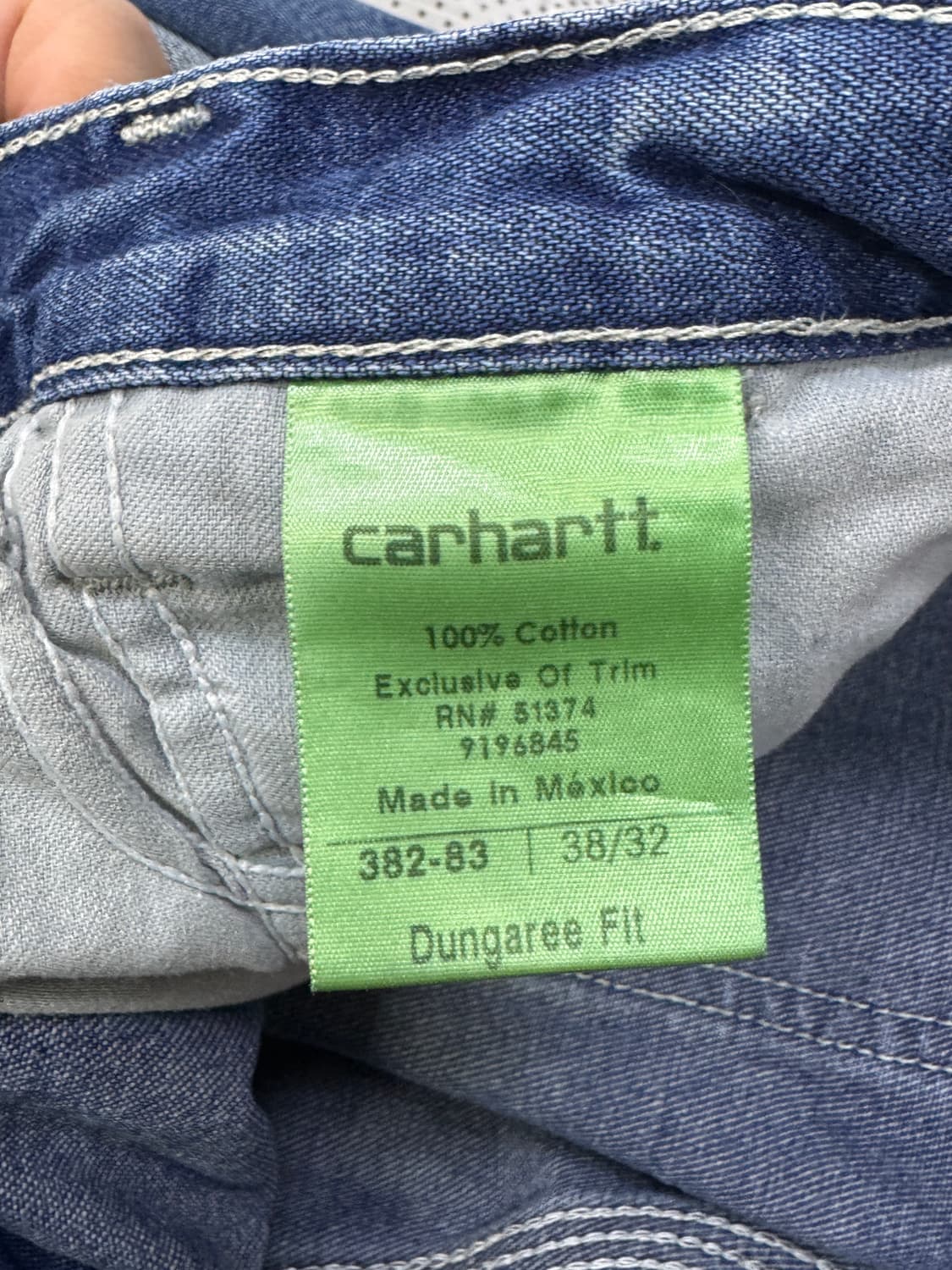 칼하트 싱글니 카팬터 팬츠 상품이미지9