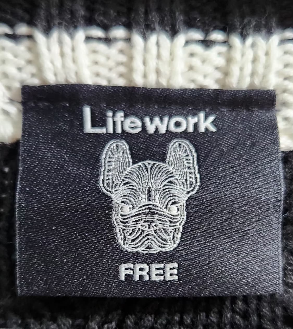 라이프워크 니트조끼 브이넥조끼 꽈배기조끼 110 상품이미지3