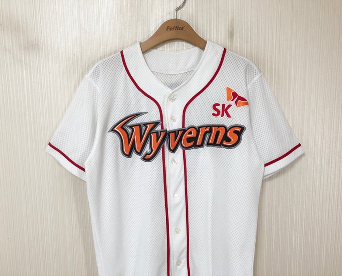 KBO SK와이번스 (왕조)홈유니폼/져지 95 #8 정근우 상품이미지3