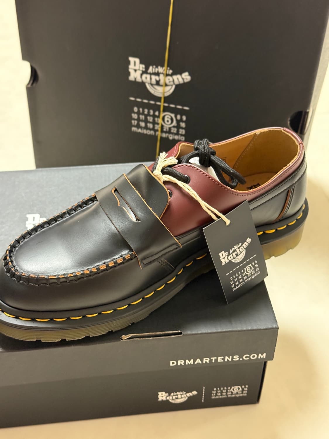 마르지엘라 닥터마틴 1461 펜톤 블랙 상품이미지3