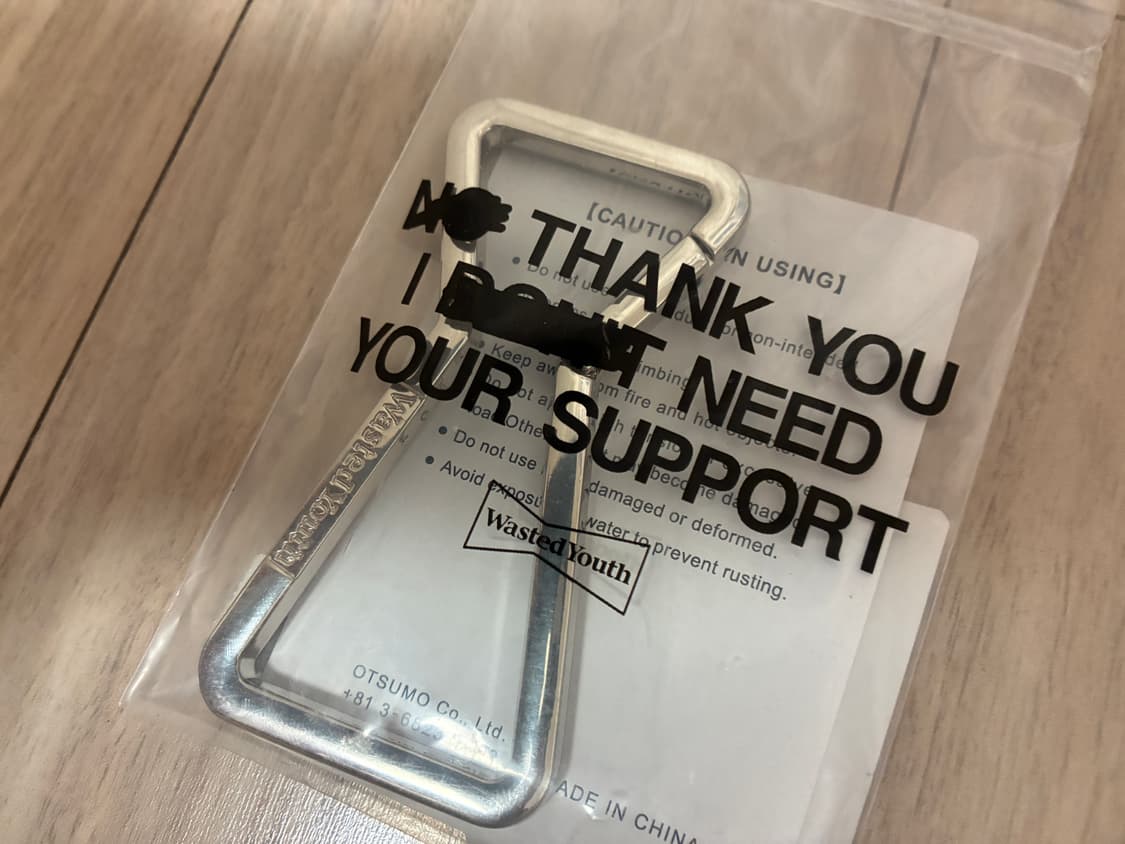 베르디 웨이스티드 유스 리본 카라비너 실버 상품이미지2